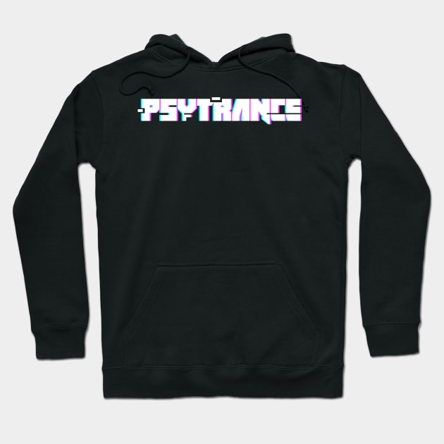 Psytrance - Electronic Music Trance Raver EDM Hoodie by MeatMan